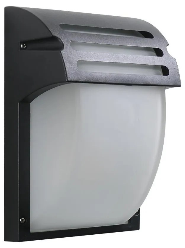 Prezent 39038 - Vonkajšie nástenné svietidlo AMALFI 1xE27/60W/230V antracit 39038