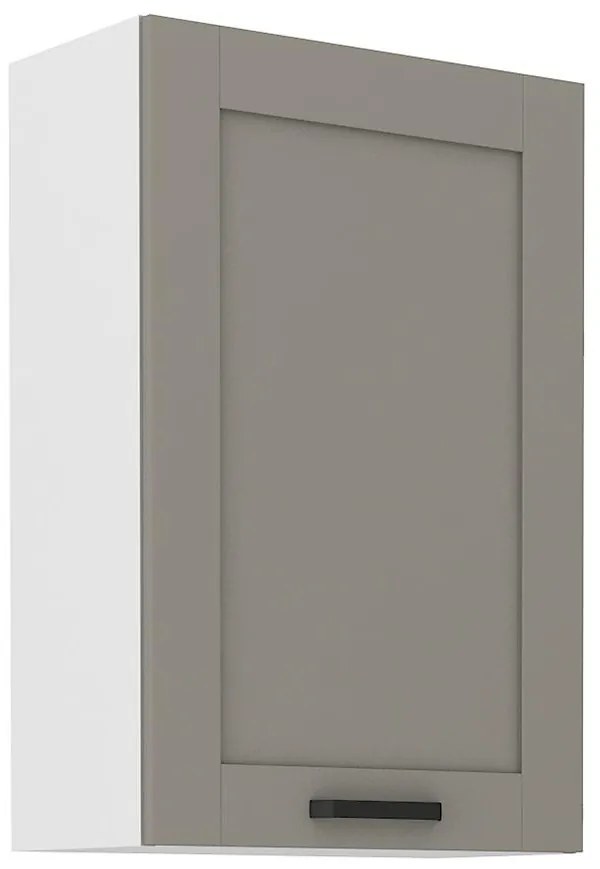Kuchynská skrinka Luna claygrey/biela 60G-90 1F