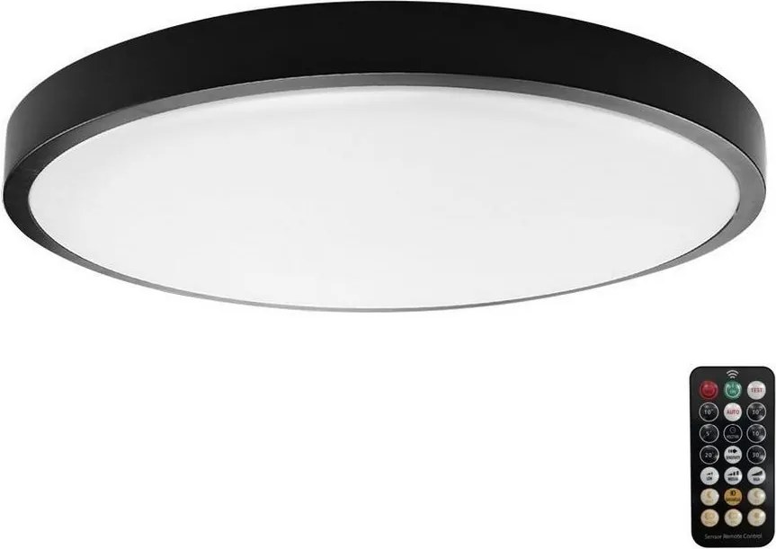 LED Kúpeľňové stropné svietidlo so senzorom LED/24W/230V IP44 4000K pr. 35 cm+DO