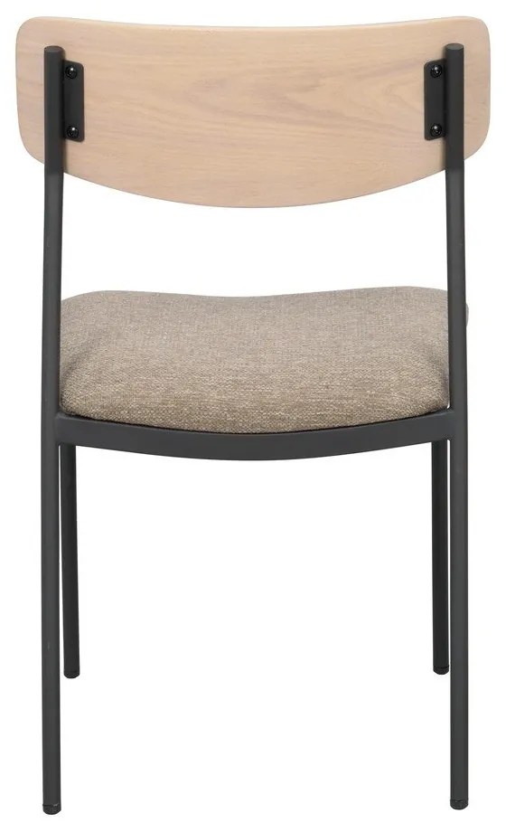 Jedálenská stolička v béžovo-prírodnej farbe v súprave 2 ks Maymont – Rowico