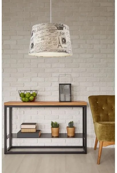 Globo 21692H - Luster METALIC 1xE27/60W/230V