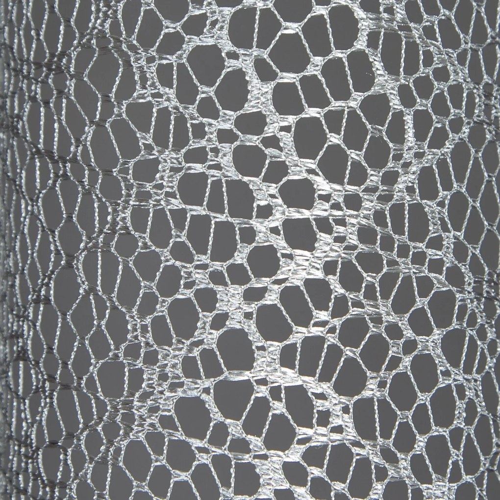 ZÁCLONA NA KRÚŽKOCH AMANDA 140X250 CM SIVÁ