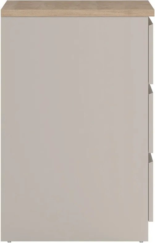 Krémovobiela komoda 154x76x50 cm Naia – Tvilum