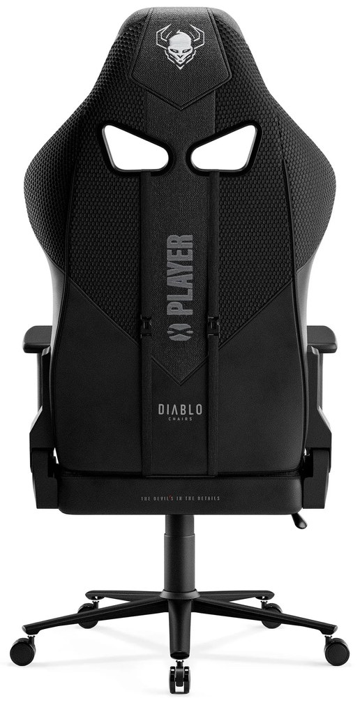 Látkové herné kreslo Diablo X-Player 2.0 Normal Size, čierne