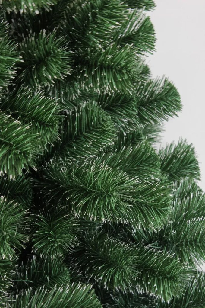 JAKS VIANOČNÝ STROMČEK JEDĽA LUX - ZELENO - BIELA 220CM