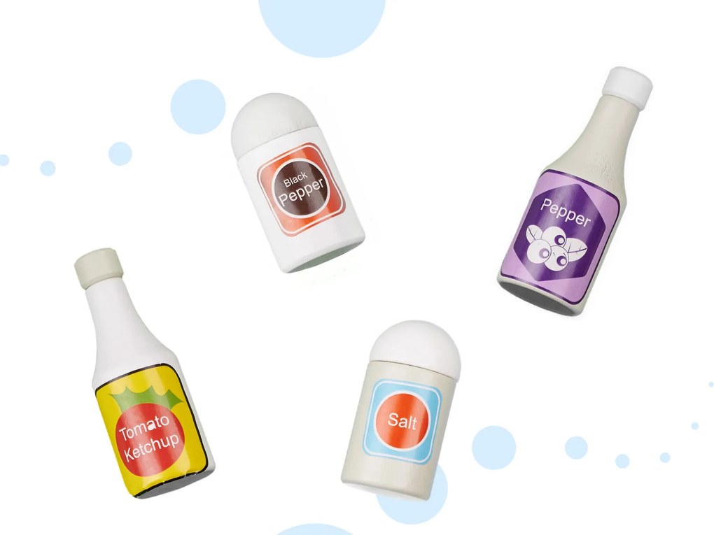 KIK Detská drevená kuchynka MODERN CLASSIC+ príslušenstvo