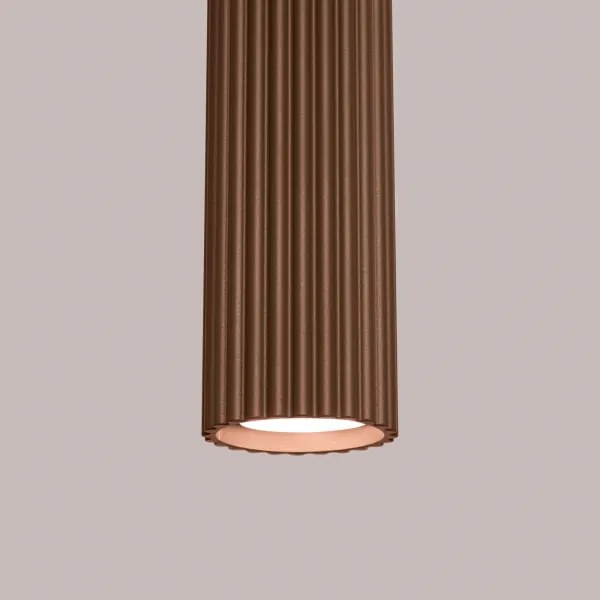 Brilagi - LED luster na lanku CRESTO 1xGU10/10W/230V hnedý