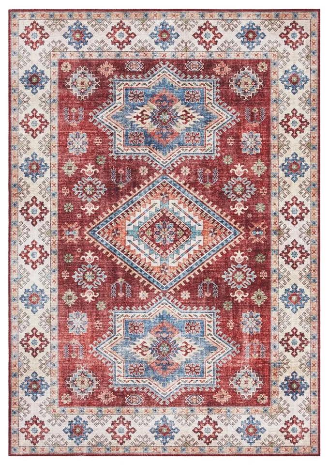 Červený koberec Nouristan Gratia, 80 x 150 cm