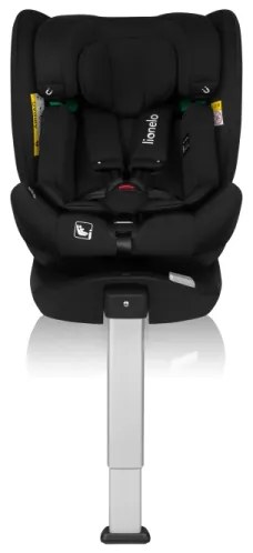 Lionelo - Autosedačka s bázou, otočná BRAAM AIR i-Size 40-150 cm Black Carbon