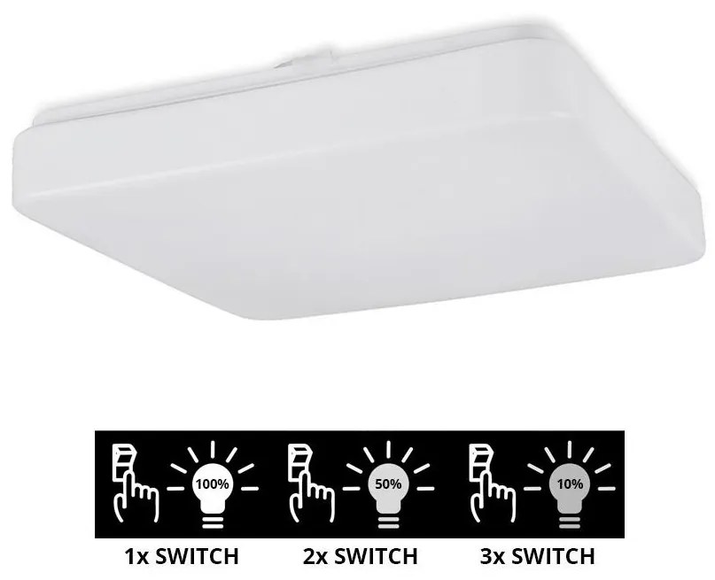 Greenlux LED Stmievateľné stropné svietidlo LED/24W/230V GXLS332