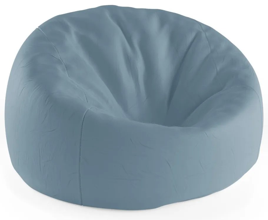 Sedací vak Cocoon sivomodrá, modrá