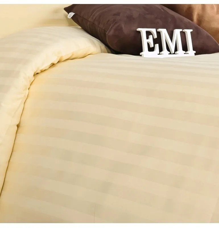 Obliečky damaškové zlaté EMI, Obliečka na vankúš valec malý