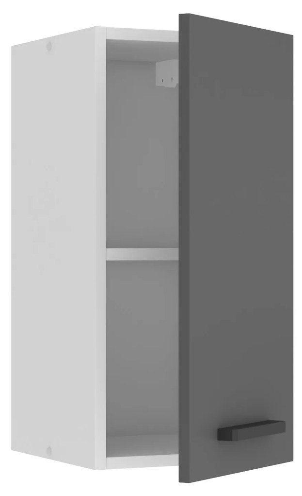 Kuchynská skrinka Belini Premium Full Version horná 30 cm šedý mat