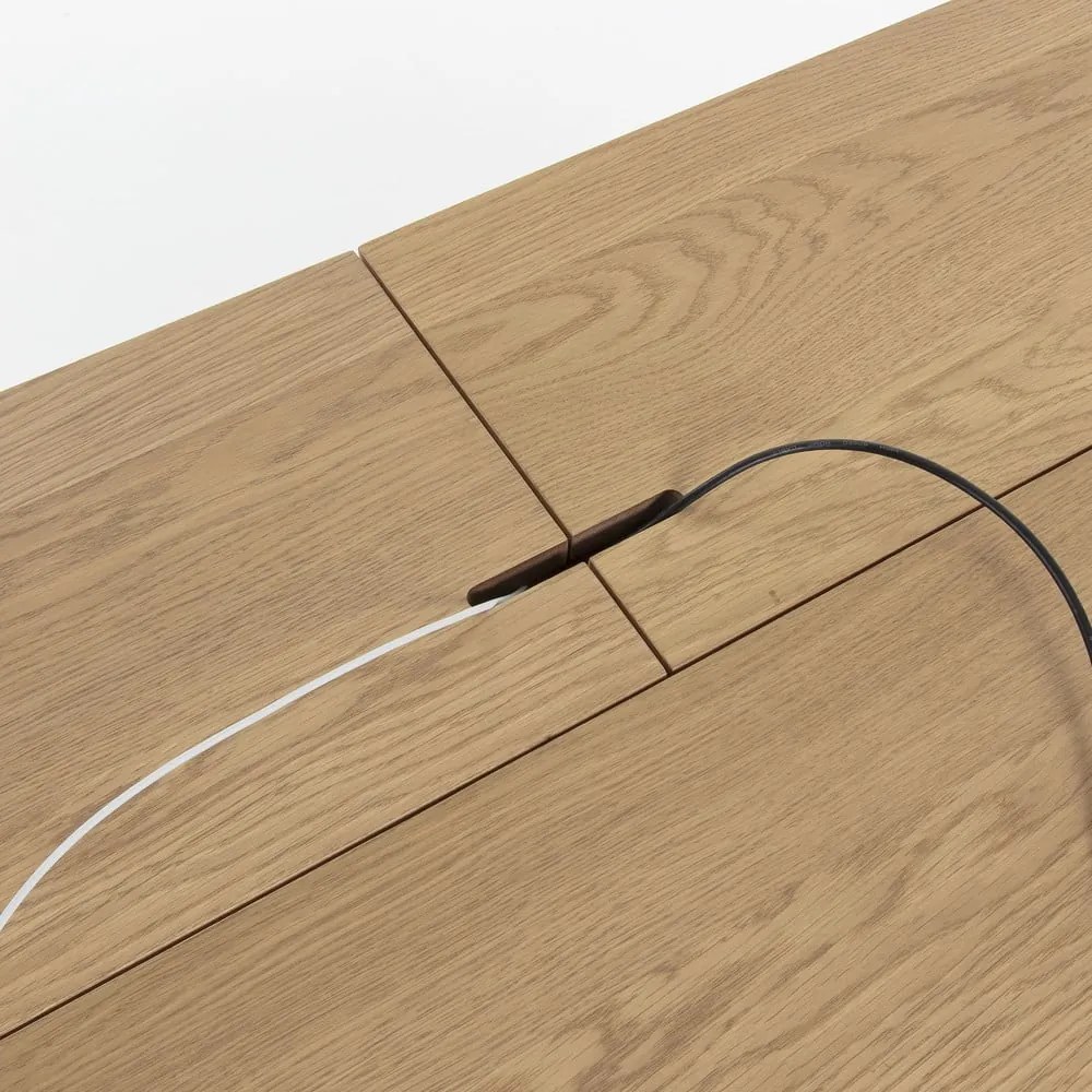 Pracovný stôl Kave Home Jakes Natural, 120 x 65 cm