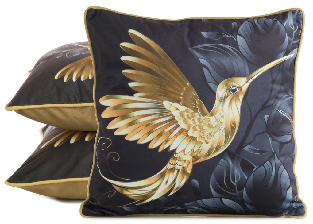 DEKORAČNÁ OBLIEČKA NA VANKÚŠ VELVET 135 45X45 CM VZOROVANÁ