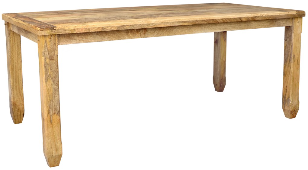 furniture-nabytek.cz - Jídelní stůl pro 8 osob masiv z dřeva mango 200x90x76