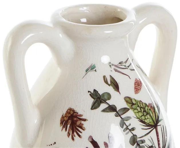 Váza s uškami "PINUS", keramika,  13x13x35 cm