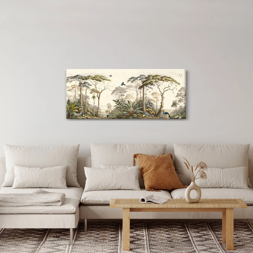 Obraz - Amazonský prales (120x50 cm)
