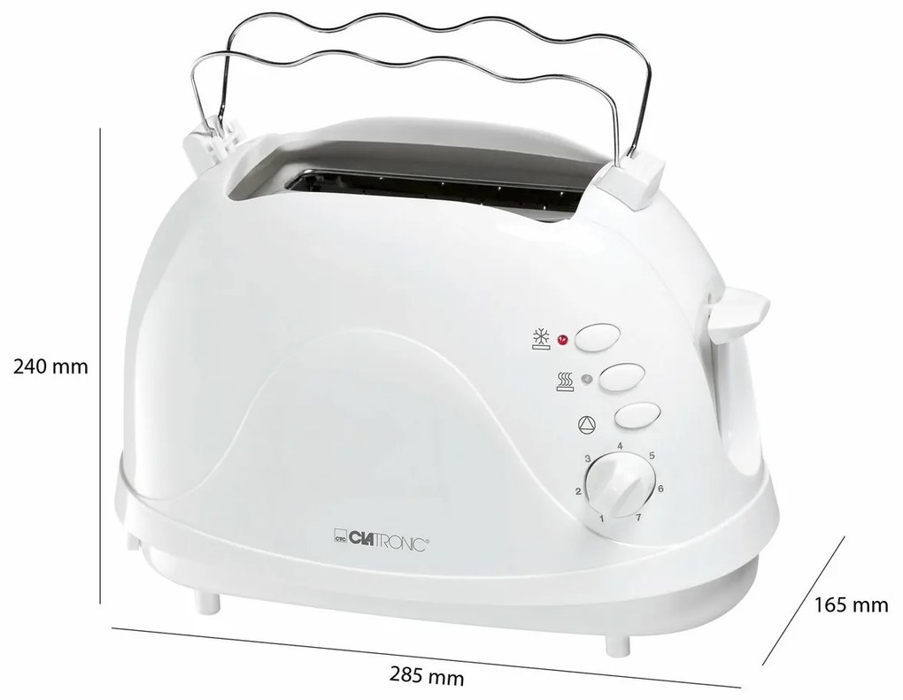Clatronic TA 3565 hriankovač, biela