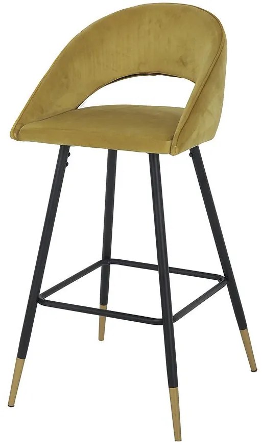Barová stolička America Golden/Black 80176d
