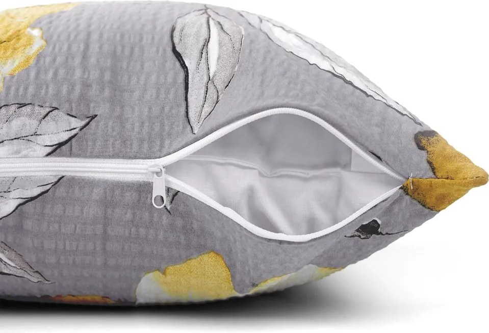 Polášek Krepový povlak na vankúš - Lístky | 70 x 90 cm