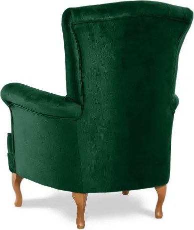 Kreslo Panama 1, zelená (Monolith 37)