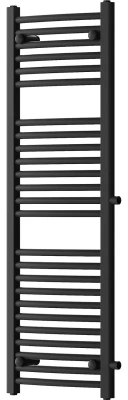 Mexen Ares, vykurovacie teleso 1200 x 400 mm, 442 W, bočné pravé a spodné pripojenie, čierna, W102-1200-400-00-70-S