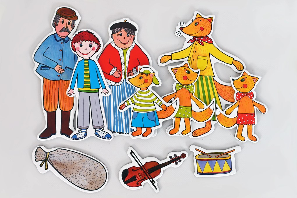 MARIONETINO – Budulínek – bábky 7 ks