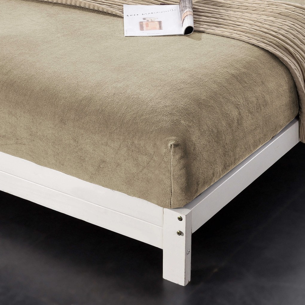 Plachta mikroplyš SOFT 90x200 cm hnedé