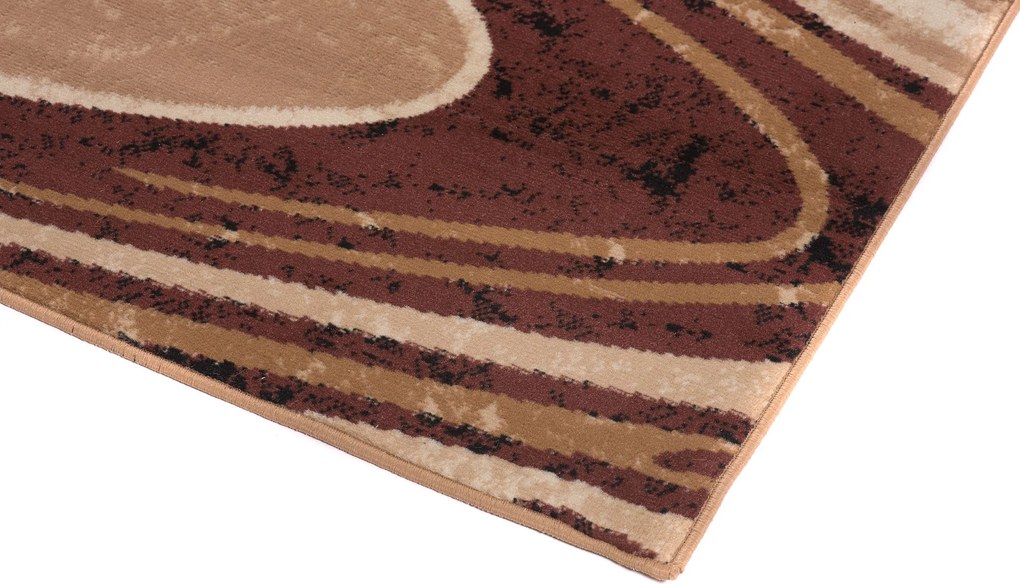 TA Koberec 2640C HNEDÁ LACNÁ PP BGX Rozmer: 80x250 cm