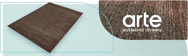 Koberec Sari T006A tmavohnedý