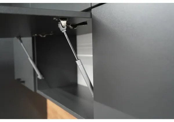 Kuchynská linka ELISE 240 cm v grafitovom prevedení