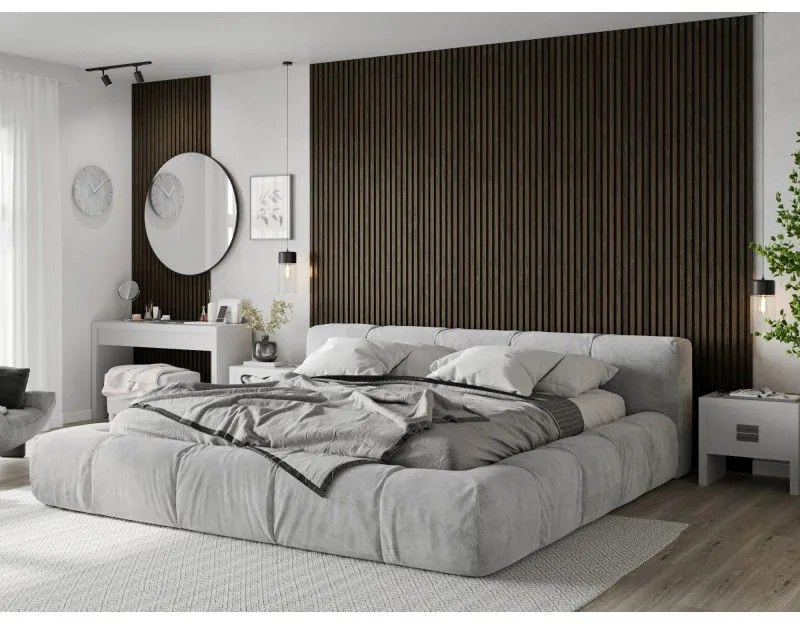 Mexen Lam-F, akustické stenové lamely 275 × 31,5 cm, filc 6 mm, dub espresso, S105-275317-2812-065