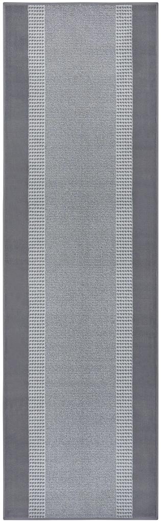Hanse Home Collection koberce Behúň Basic 105488 Light Grey - 80x200 cm