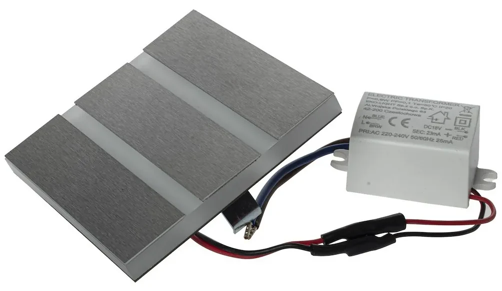 Schodiskové LED svietidlo Vox, 1x LED 0,6w, 3000k, s