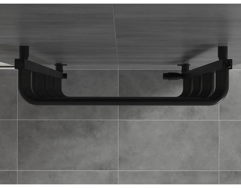 Mexen Apollo vykurovacie teleso 1210 x 650 mm, 713 W, čierna, W117-1210-650-00-70