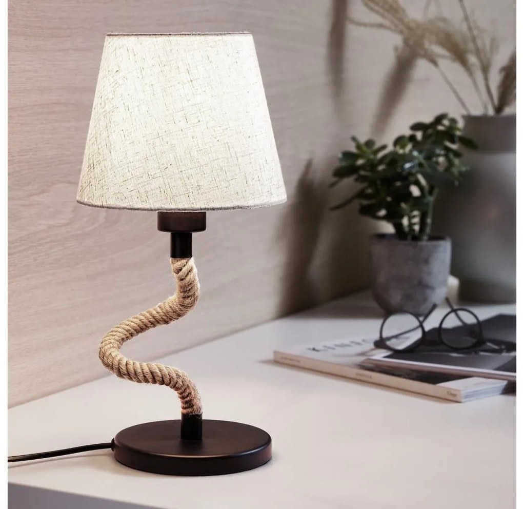 Eglo 43199 - Stolná lampa RAMPSIDE 1xE27/28W/230V