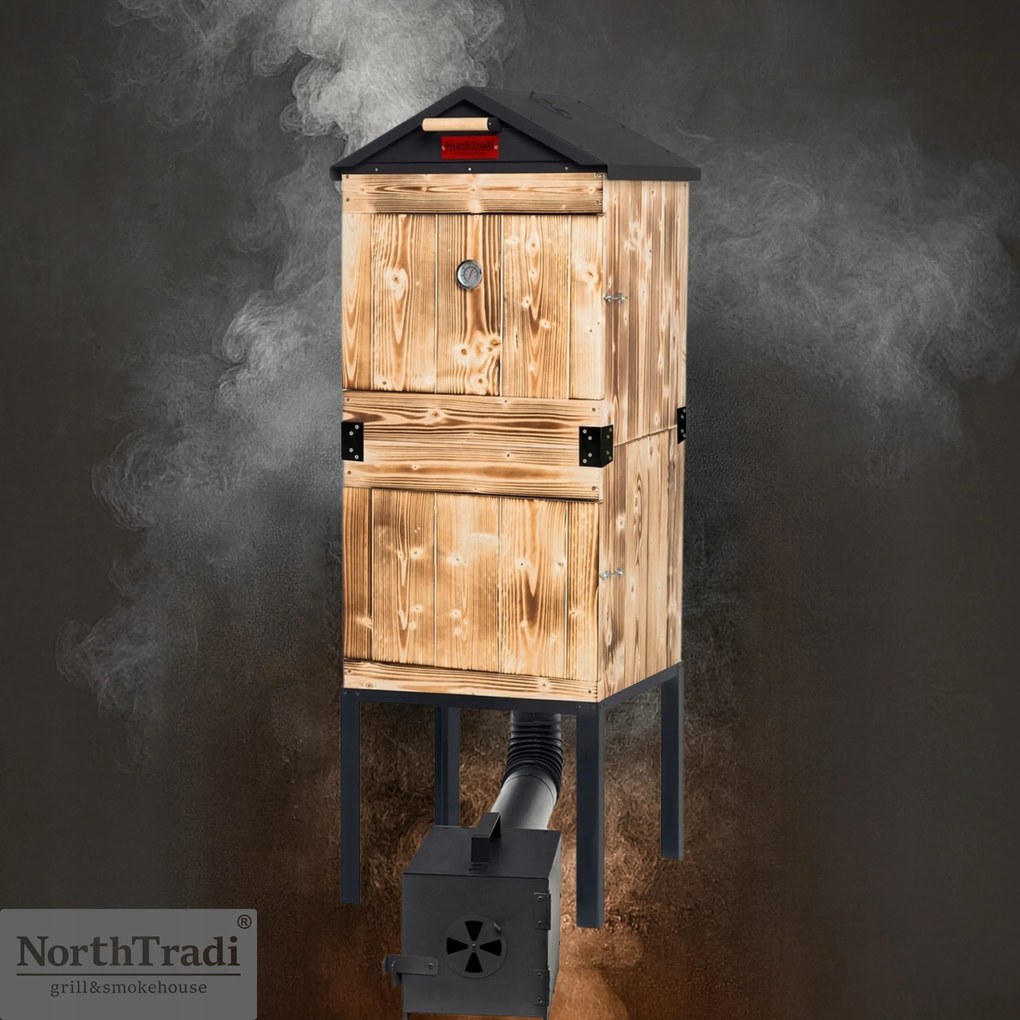 TRENDIE Udiareň XXL drevená s kovovou strechou