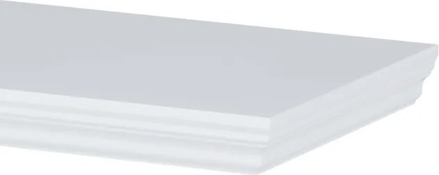 Nástenná polica 120 cm biela P-026 WT