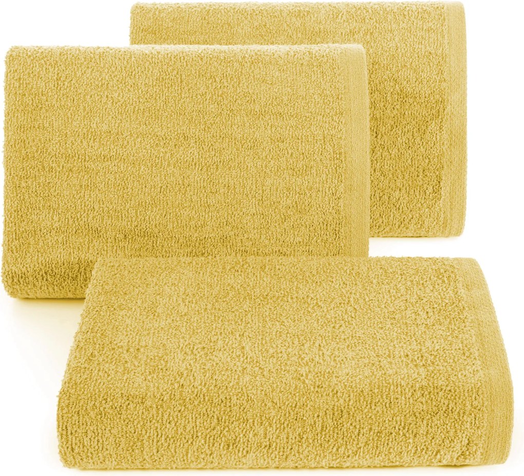 FROTÉ UTERÁK SMOOTH1 30X50 CM HORČICOVÁ