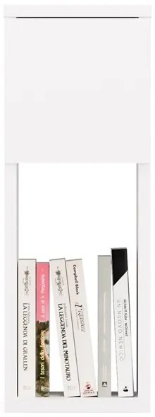 Noční stolek Galax 1S 20 cm bílý