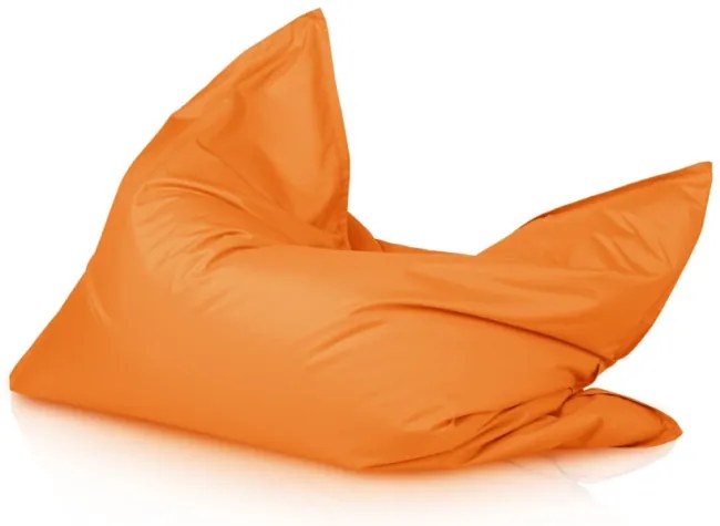 Vankúš na sedenie oranžový nylon
