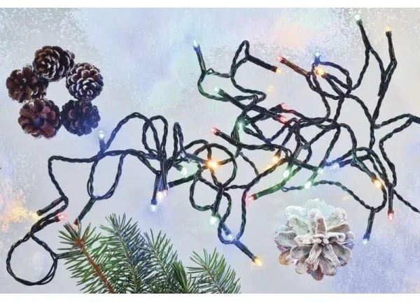 LED Vianočná vonkajšia reťaz 180xLED/23m IP44 multicolor