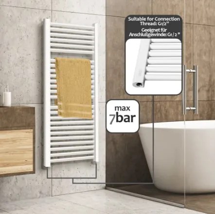Aquamarin vertikálny kúpeľňový radiátor JG80511