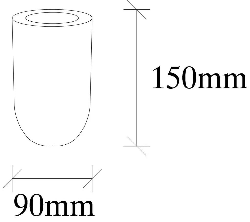 Stolová lampa Kavuk Egg hnedá