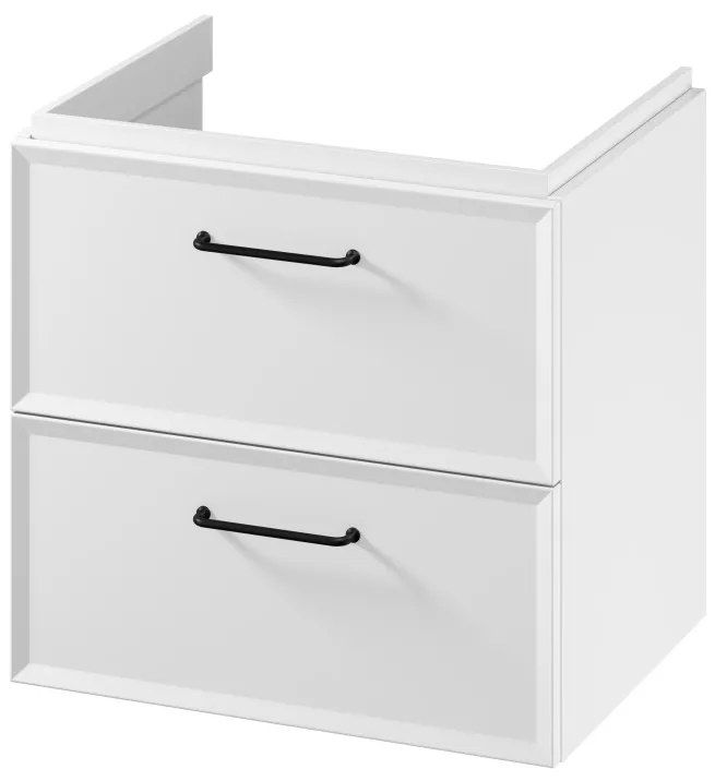 Cersanit Mille, umývadlová skrinka 594x446x551 mm, biela matná, S1021-001