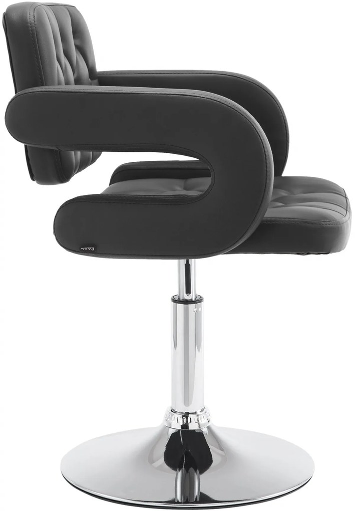 Stolička Dublin lounger - Čierna