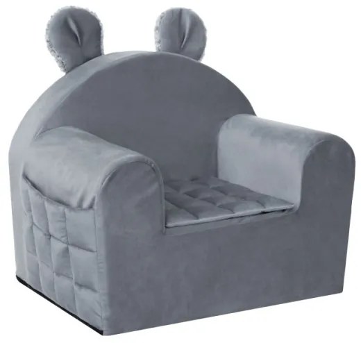 Detská sedačka BARI grafitová