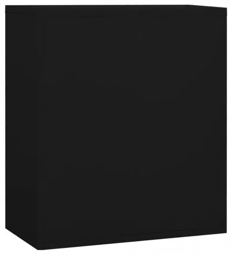 vidaXL Kartotéka čierna 90x46x103 cm oceľová-