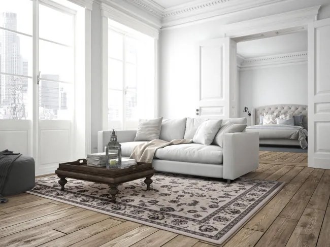 Koberec Agnella Isfahan Tamuda svetlosivý